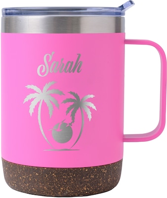 POD CORKBOTTOM STNLESS BRTE MUG12OZ