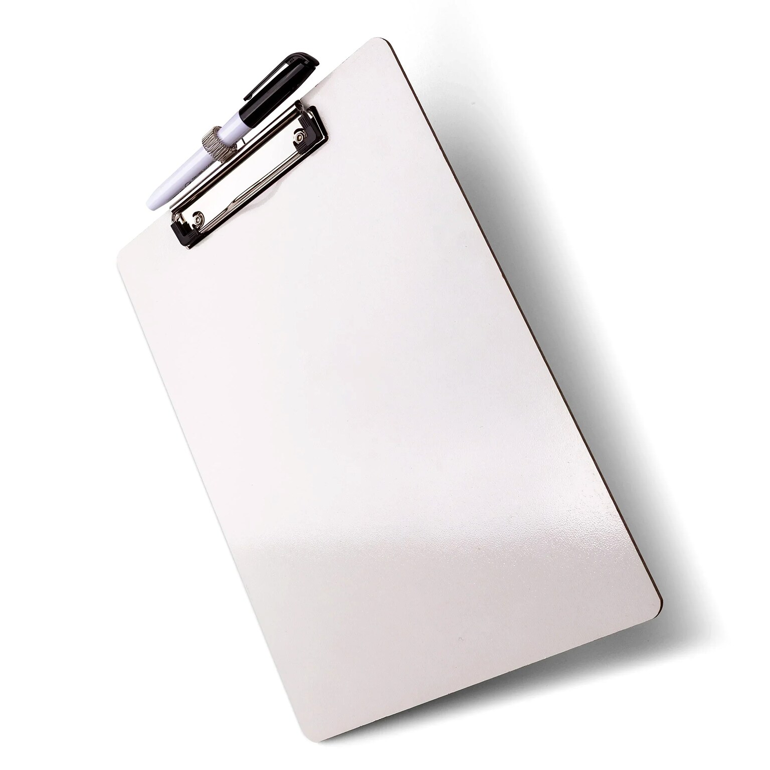 Officemate Dry Erase Wood Clipboard, Letter Size, White, 6/Pack (83161)