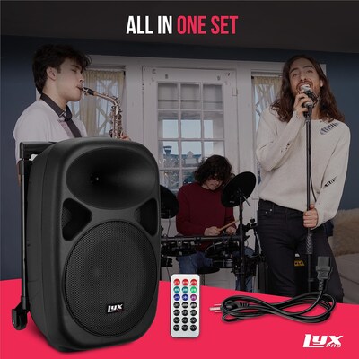 LyxPro 10 Inch Rechargeable PA Speaker (LYXSPA10BAT)