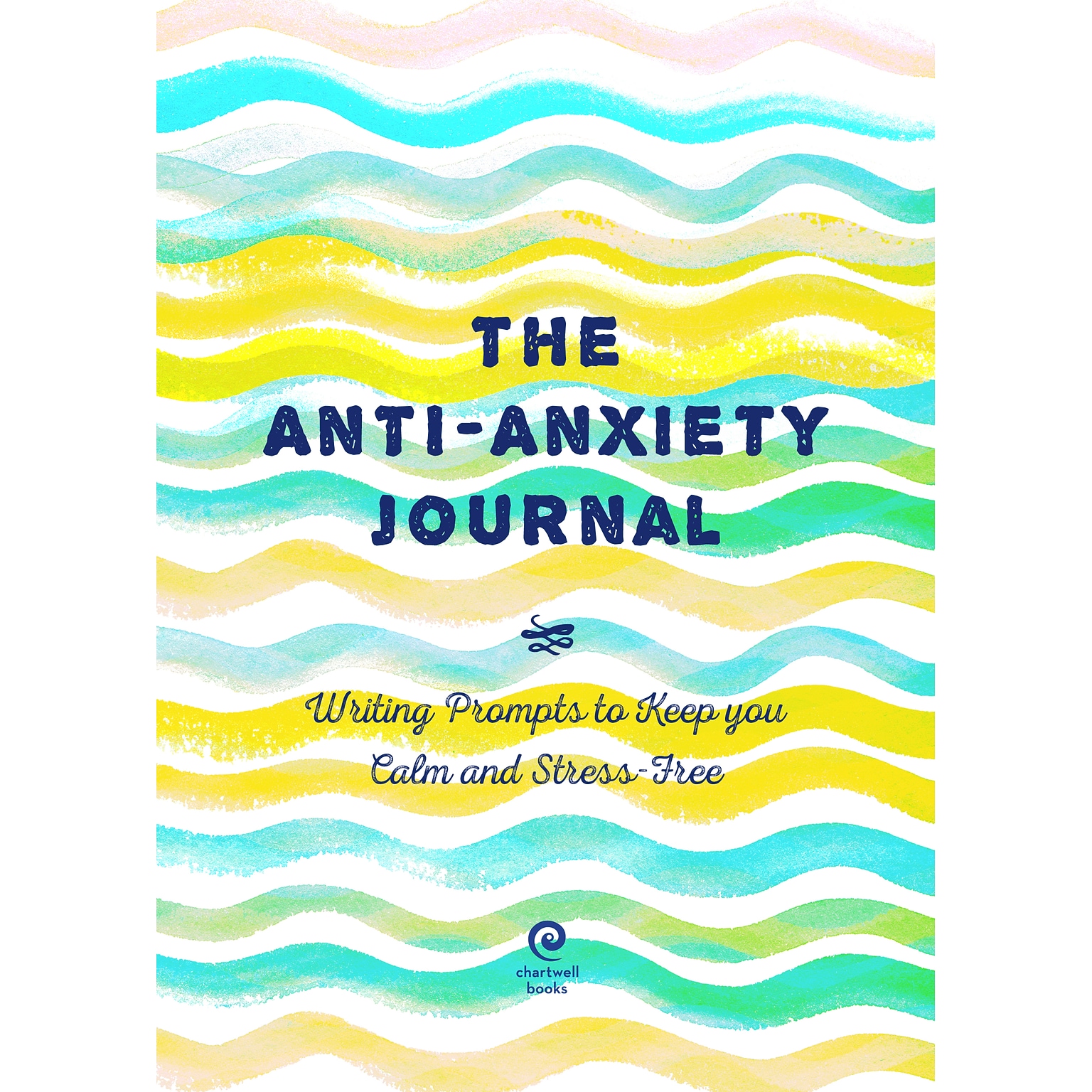 Quarto Anti-Anxiety Prompt Guided Journal, 6 x 8.42, Blue, 204 Pages (9780785839637)