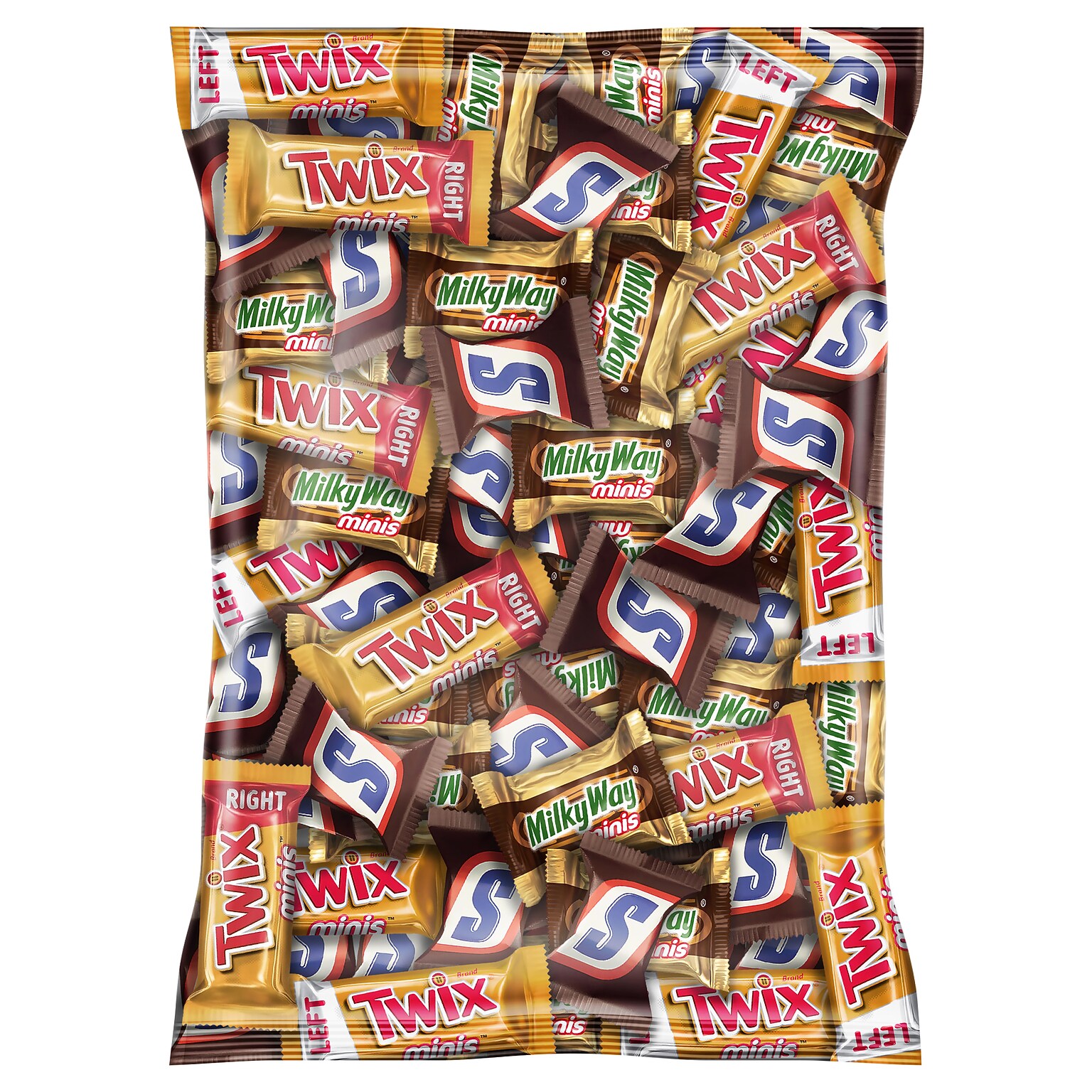 Mars Caramel Mix Miniatures Milk Chocolate Candy Bars, 75 oz. (220-02731)