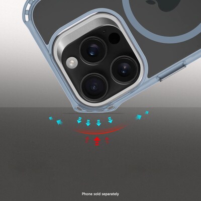 SaharaCase Venture-X MagSafe Phone Case for iPhone 16 Pro, Shock Absorbing, Oasis Blue (CP00669)