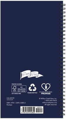 2025-2026 Willow Creek Pinstripe 3.5 x 6.5 Academic Year Weekly & Monthly Planner, Multicolored (5