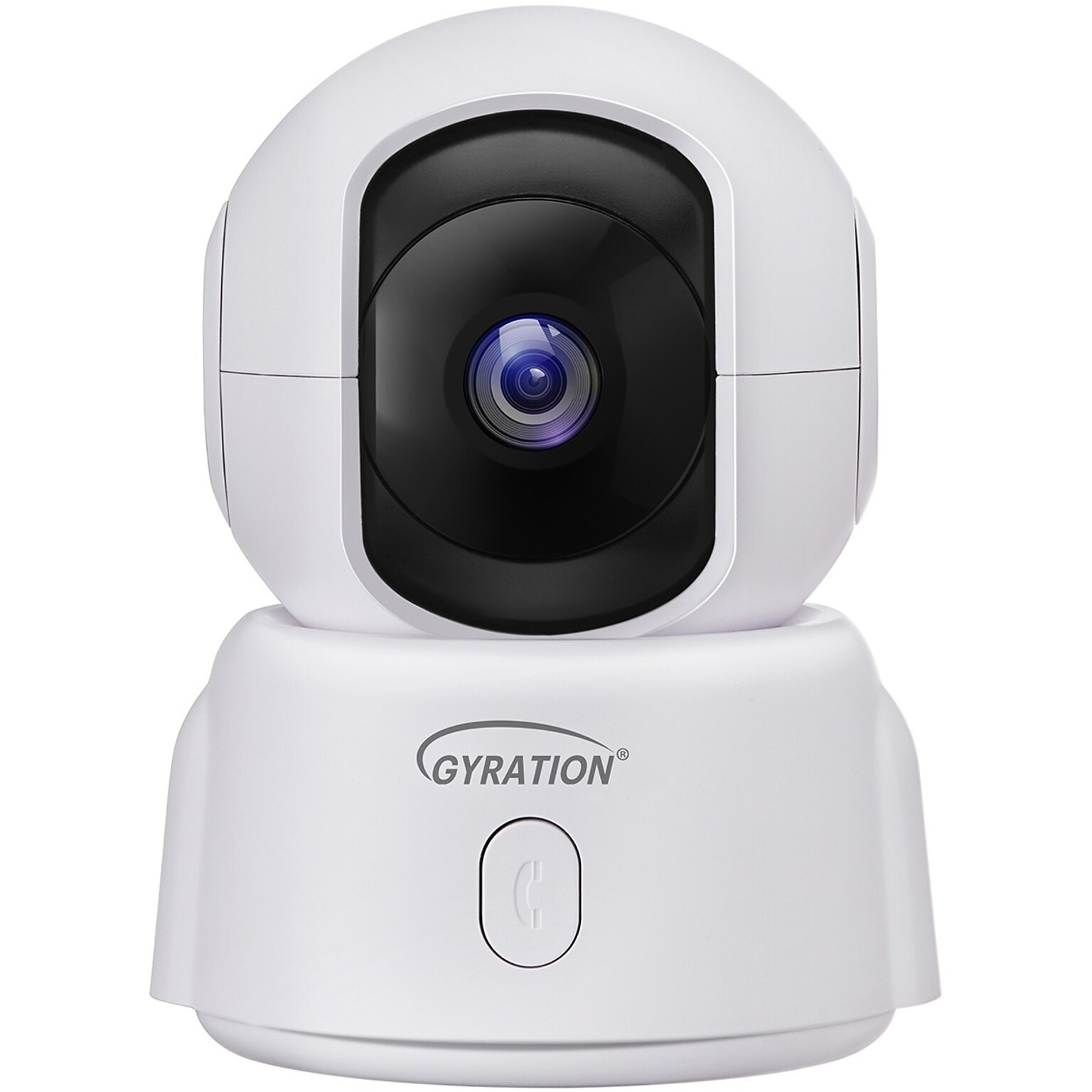Gyration Cyberview 2000 2 Megapixel Smart WiFi Pan/Tilt Camera, White (CYBERVIEW 2000)