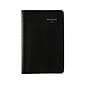 2024 AT-A-GLANCE DayMinder 5" x 8" Daily Appointment Book, Black (SK44-00-24)