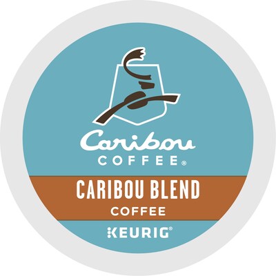 Caribou Blend Coffee Keurig® K-Cup® Pods, Medium Roast, 44/Box (357453)