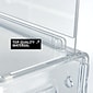 Azar Displays L Suggestion Box with Pocket (206320-CLR)