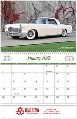 Days Gone By Wall Calendar-Spiral