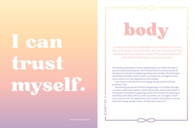 Quarto Calm Your Anxiety Guided Journal, Hardcover, 6.27 x 8.25,  Blue, 160 Pages (9781631068157)