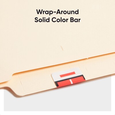 Smead BCCR Color Coded Alphabetic Labels, I, Pink, 500/Roll (67079)
