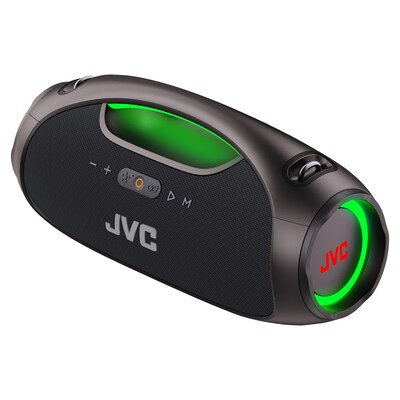 JVC True Wireless Portable Bluetooth Speaker, Waterproof, Black (SP-PA15BT)