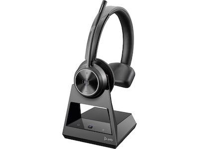 Poly Savi 7310-M UC Wireless Noise Canceling Mono On Ear Headset, MS Certified (8L585AA#ABA)