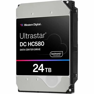 Western Digital Ultrastar DC HC580 24TB 3.5 SATA Internal Hard Drive (0F62795)