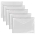 Better Office Products Reusable Poly Envelope Side Loading Snap Closure Letter Size (33450-50PK)