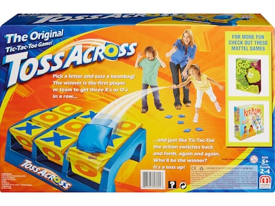 Mattel Toss Across Tic Tac Toe, Multicolored (MTT FLK83)