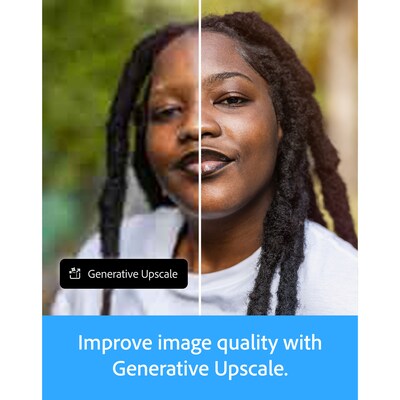 Adobe Lightroom 1TB, AI-Assisted Photo Editor, 1 Year Subscription for 1 User, Windows/Mac, Download