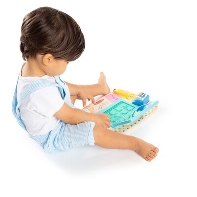 Melissa & Doug Work & Play Desktop Activity Board, Multicolored (LCI30753)