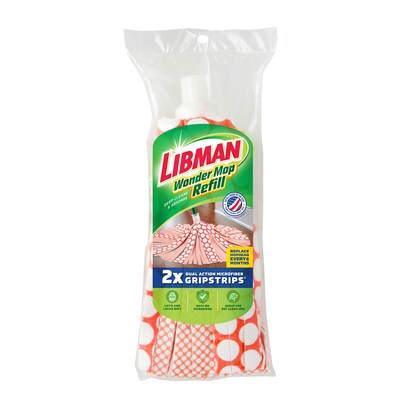 Libman Wonder Microfiber Twist Mop Head, #20, 6/Carton (2001006)