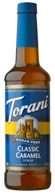 Torani Sugar Free Classic Caramel Syrup, 750 ml. (HSN24139)
