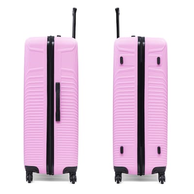 DUKAP Inception 33.86" Hardside Suitcase, 4-Wheeled Spinner, TSA Checkpoint Friendly, Pink (DKINC00XL-PNK)
