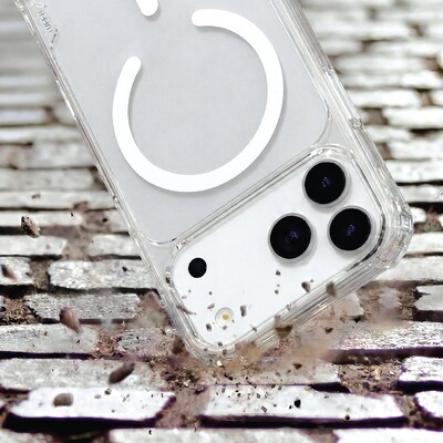 TUFF8 MagSafe Phone Case for iPhone 18 Pro Max, Shock Absorbing, Clear (T8M-IP1804)