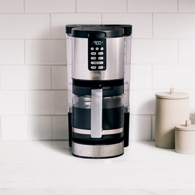 Ninja 14-Cups Automatic Drip Coffee Maker, Black & Stainless Steel (DCM201)