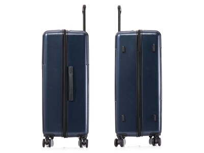 InUSA Drip 28" Hardside Suitcase, 4-Wheeled Spinner, TSA Checkpoint Friendly, Blue (IUDRI00L-BLU)