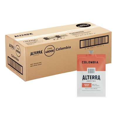 Alterra Colombia Coffee Flavia Freshpacks, Medium Roast, 100/Carton (MDRA180)