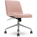 ELLE Decor Adelaide Fabric Task Chair, Pink (48214A)