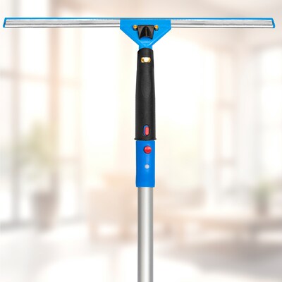 Gritt Commercial Window Washing Kit with 18 Swivel Window Squeegee and 20 Pole (GRI131-18)