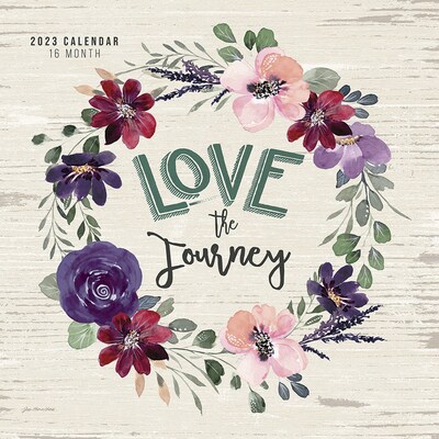 2023 Hopper Studios Love The Journey 12 x 12 Monthly Wall Calendar (9781773727561)