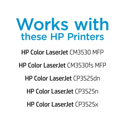 HP 504A Cyan Standard Yield Toner Cartridge (CE251A)