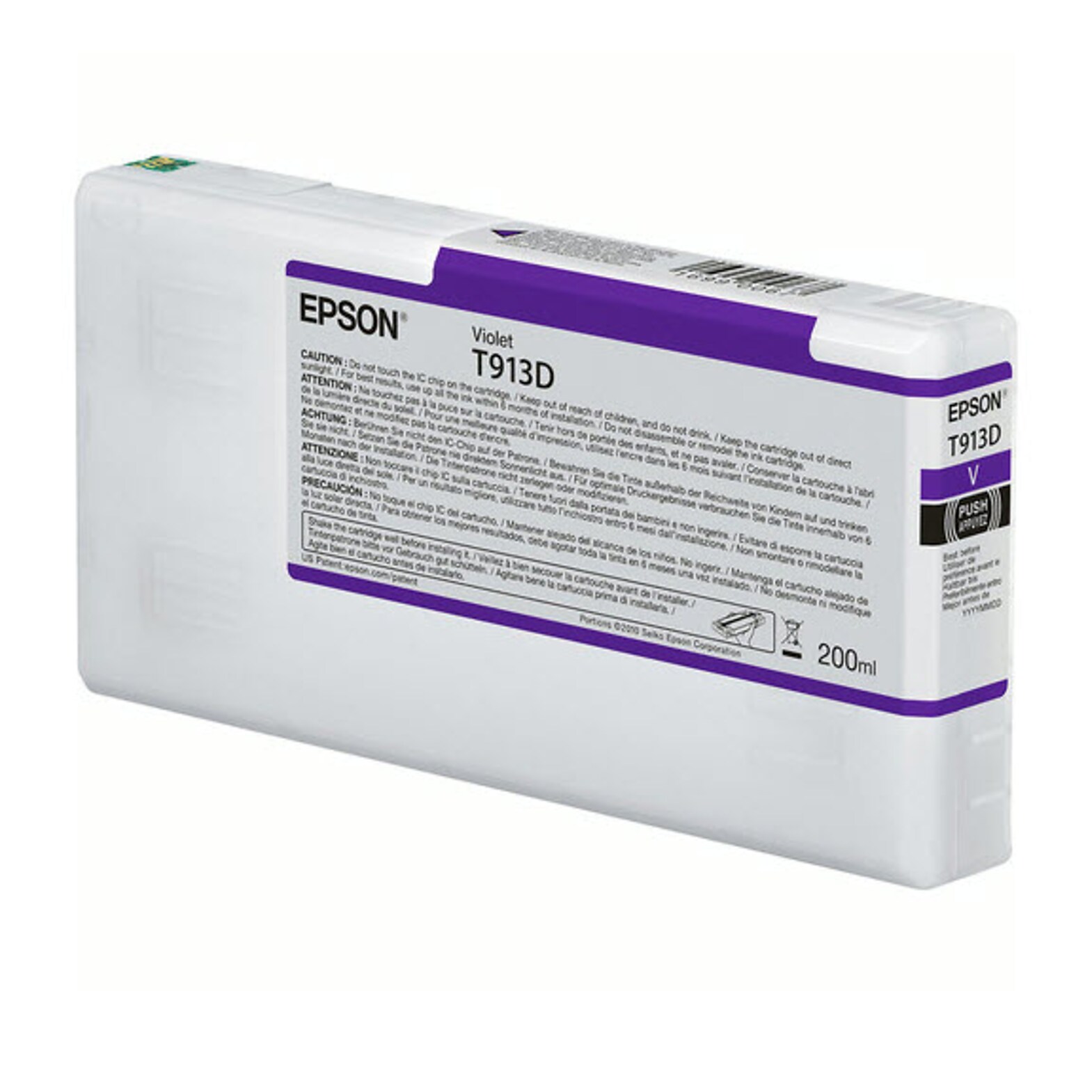 Epson T913D00 Violet Standard Yield Ink Cartridge