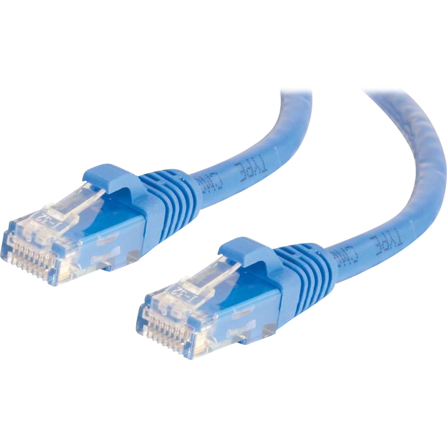 C2G Cables to Go 5 CAT-6 UTP Ethernet Patch Cable, 24 AWG, Blue, 50/Pack (31372)