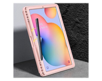 SaharaCase Heavy Duty Folio Case for Samsung Galaxy Tab S6 Lite (2020/2022), Rose Gold (TB00258)
