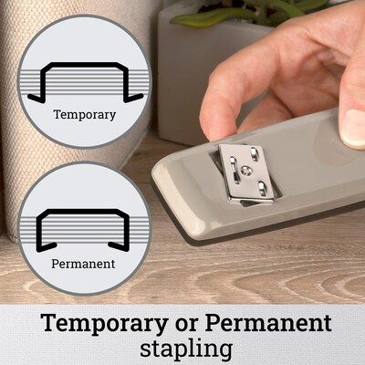 Swingline 747 Classic Desktop Stapler, 25-Sheet Capacity, Staples Included, Steel Gray (74759)