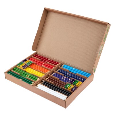 Crayola Colored Pencil Classpack, Assorted Colors, 252/Pack (BIN687506)