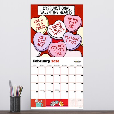 2026 TF Publishing Laugh Out Loud 12" x 12" Monthly Wall Calendar (26-1111)