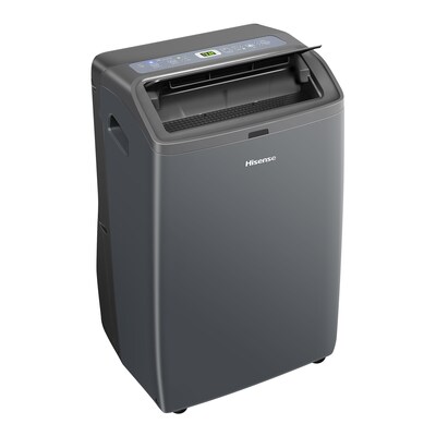 Hisense 115 Volt 10000 (BTU DOE) Portable Air Conditioner, Remote Control Included, WiFi  Enabled, Grey (RP10TWD)