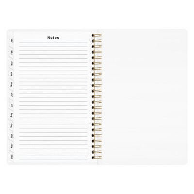 2027 Staples 5" x 8" Weekly & Monthly Planner, Ice Blue (ST63613-27)