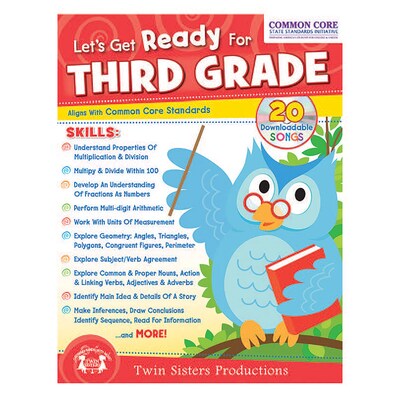 Twin Sisters Productions 2nd & 3rd Grade Workbook Bundle Workbook, 2 Books/Set (PBSCTM2031)