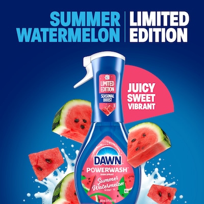 Dawn Powerwash Dish Soap Spray, Summer Watermelon, 16 oz. (15936)