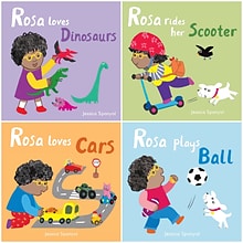 Childs Play All About Rosa Board Books, Set of 4 (CPYCPAAR)