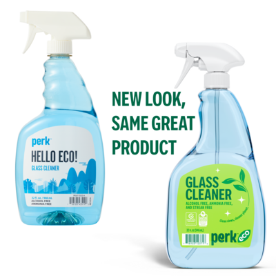 Perk Eco Glass Cleaner, Ready To Use, 32 oz. (PK611032-A)