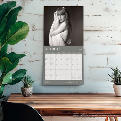 2025-2026 Plato Taylor Swift 12" x 12" Academic Monthly Wall Calendar  (9798330707720)