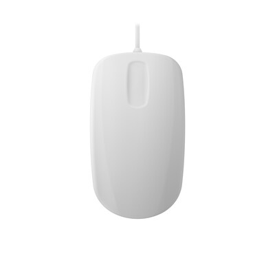 Cherry AK-PMH3 Series Medical Ergonomic Ambidextrous USB Mouse, White (AK-PMH3OS-US-W)