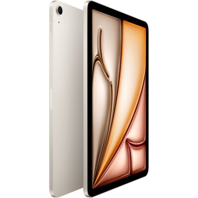 Apple iPad Air 6th Generation 11 Tablet, 256GB, Wi-Fi 6E, Starlight (MCA44LL/A)