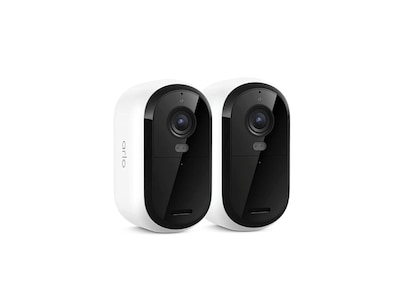 Arlo Essential 3rd Gen – 2025 2-Camera Outdoor Wireless Security System, White (VMC3280-100NAS)