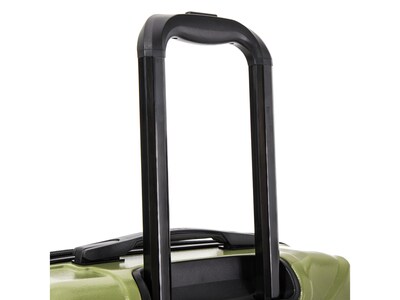 InUSA Aurum 4-Piece Hardside Spinner Luggage Set, Green (IUAURSMLXL-GRN)
