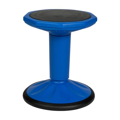 Flash Furniture Lucas Plastic Kids Wobble Stool, Blue (BFT9001F16BL)